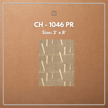 CH - 1046 PR - 2 FT X 8 FT - DECORATIVE CHARCOAL PANELS - CHARCOLITE