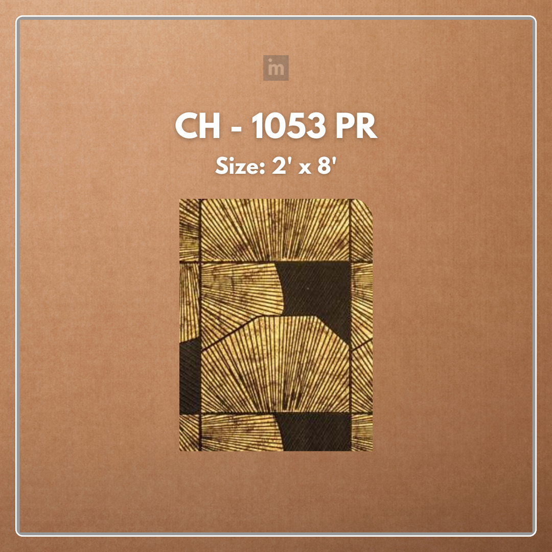 CH - 1053 PR - 2 FT X 8 FT - DECORATIVE CHARCOAL PANELS - CHARCOLITE
