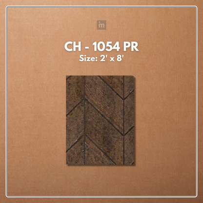 CH - 1054 PR - 2 FT X 8 FT - DECORATIVE CHARCOAL PANELS - CHARCOLITE