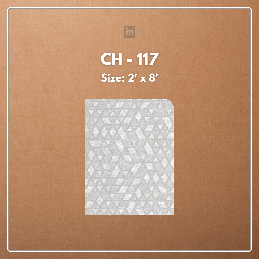 CH - 117 - 2 FT X 8 FT - DECORATIVE CHARCOAL PANELS - CHARCOLITE