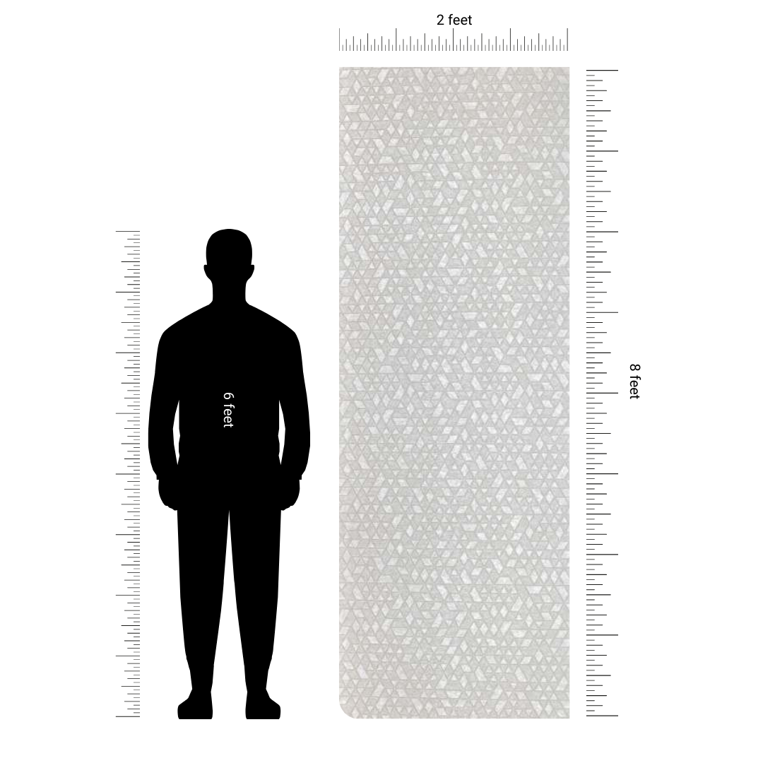 CH - 117 - 2 FT X 8 FT - DECORATIVE CHARCOAL PANELS - CHARCOLITE