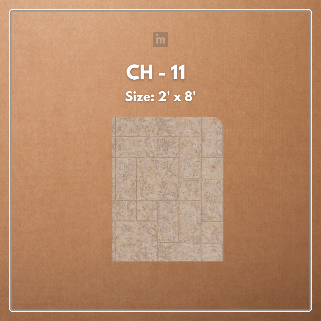 CH - 11- 2 FT X 8 FT - DECORATIVE CHARCOAL PANELS - CHARCOLITE