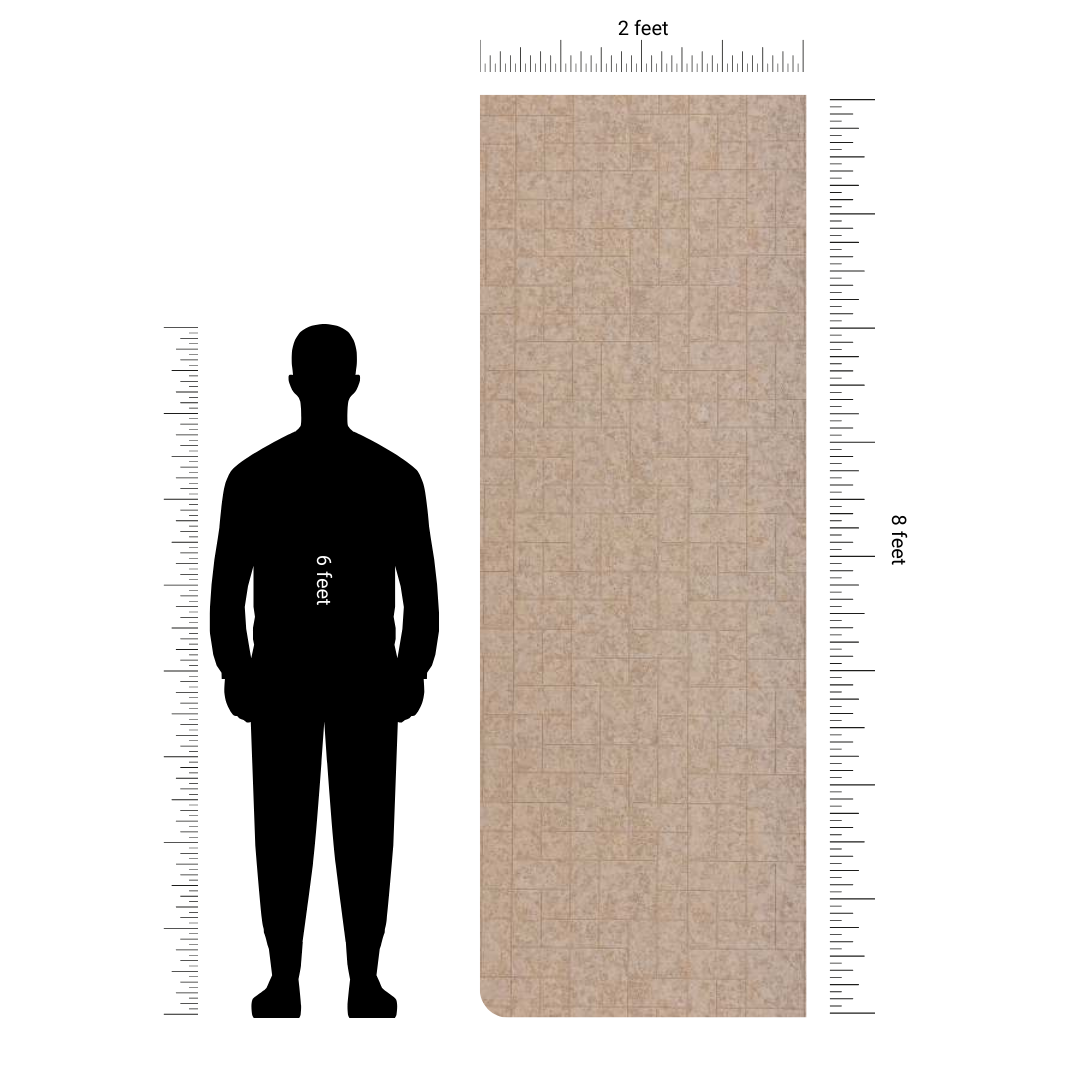 CH - 11- 2 FT X 8 FT - DECORATIVE CHARCOAL PANELS - CHARCOLITE