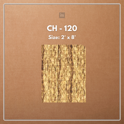 CH - 120 - 2 FT X 8 FT - DECORATIVE CHARCOAL PANELS - CHARCOLITE