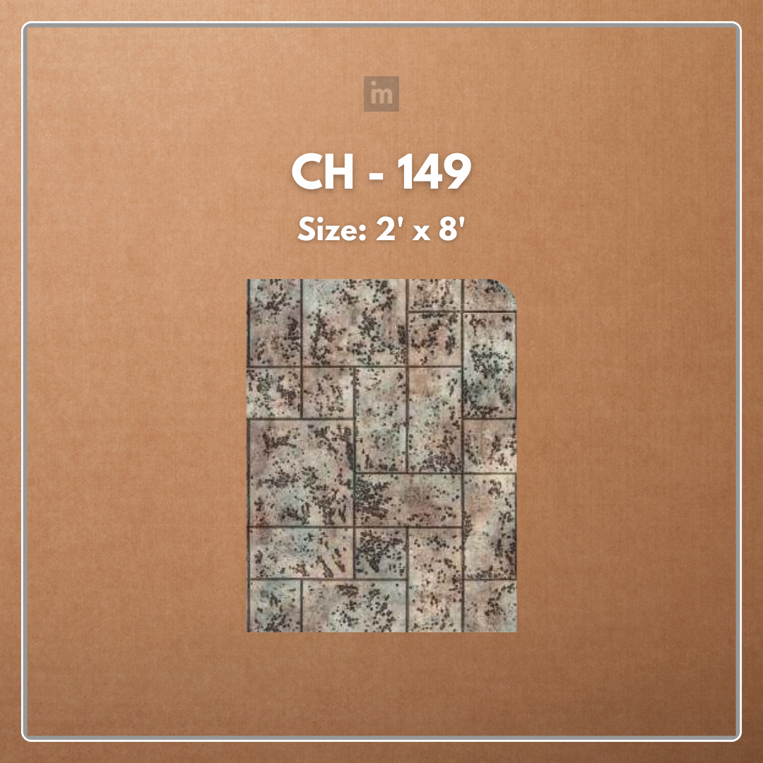 CH - 149 - 2 FT X 8 FT - DECORATIVE CHARCOAL PANELS - CHARCOLITE