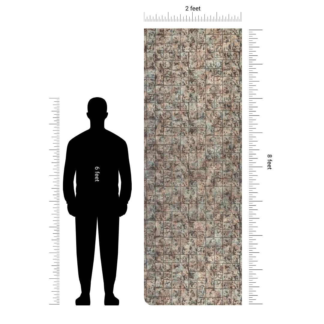 CH - 149 - 2 FT X 8 FT - DECORATIVE CHARCOAL PANELS - CHARCOLITE