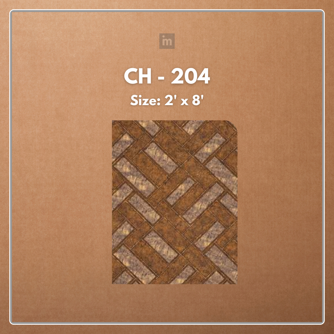 CH - 204 - 2 FT X 8 FT - DECORATIVE CHARCOAL PANELS - CHARCOLITE