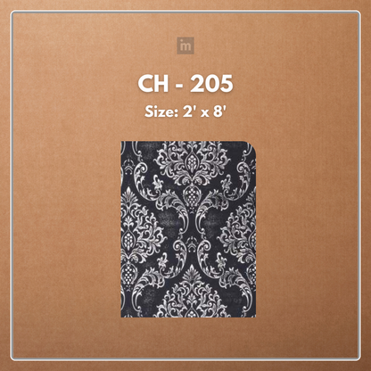 CH - 205 - 2 FT X 8 FT - DECORATIVE CHARCOAL PANELS - CHARCOLITE