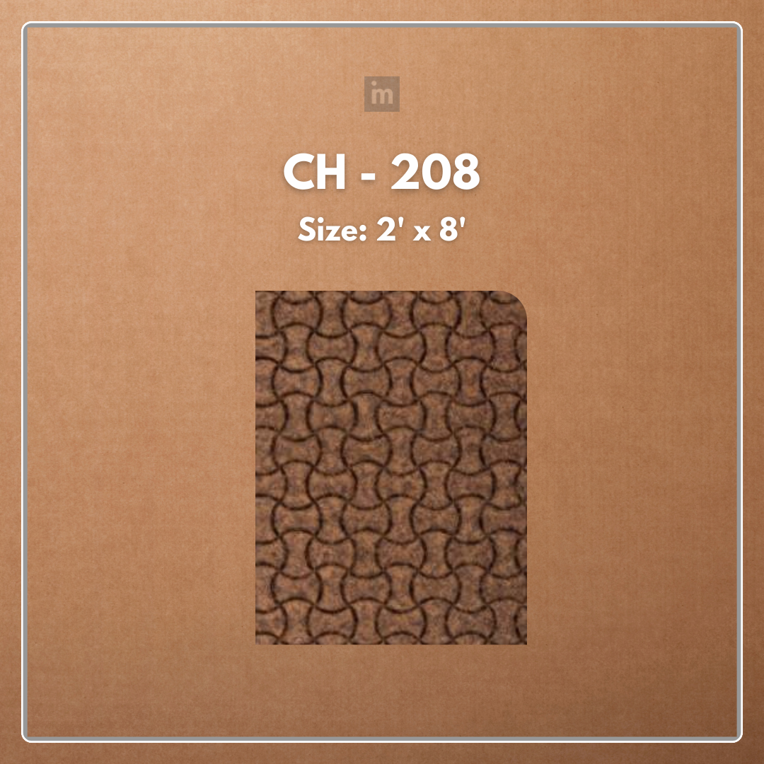 CH - 208 - 2 FT X 8 FT - DECORATIVE CHARCOAL PANELS - CHARCOLITE