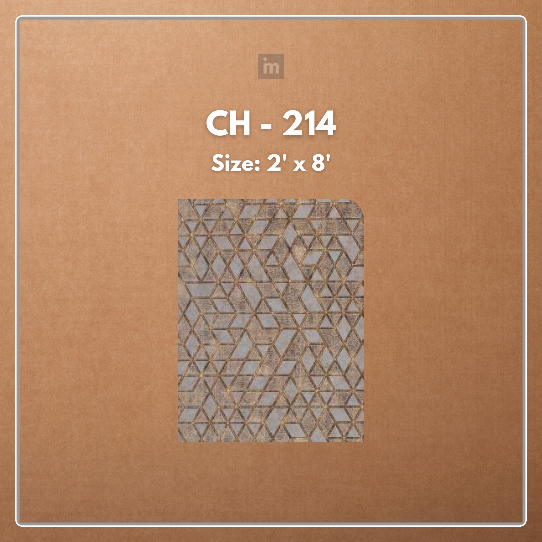CH - 214 - 2 FT X 8 FT - DECORATIVE CHARCOAL PANELS - CHARCOLITE