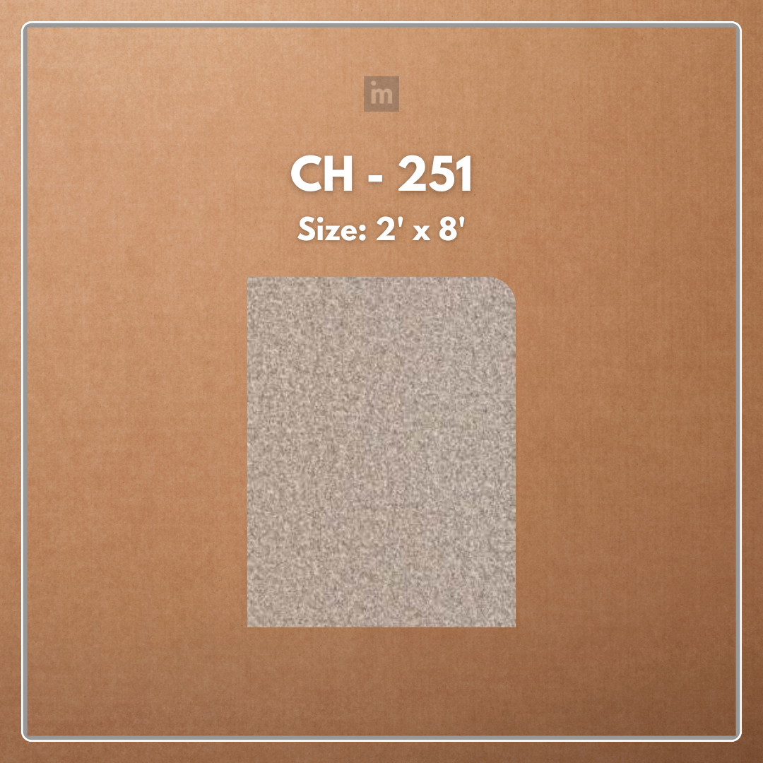 CH - 251 - 2 FT X 8 FT - DECORATIVE CHARCOAL PANELS - CHARCOLITE