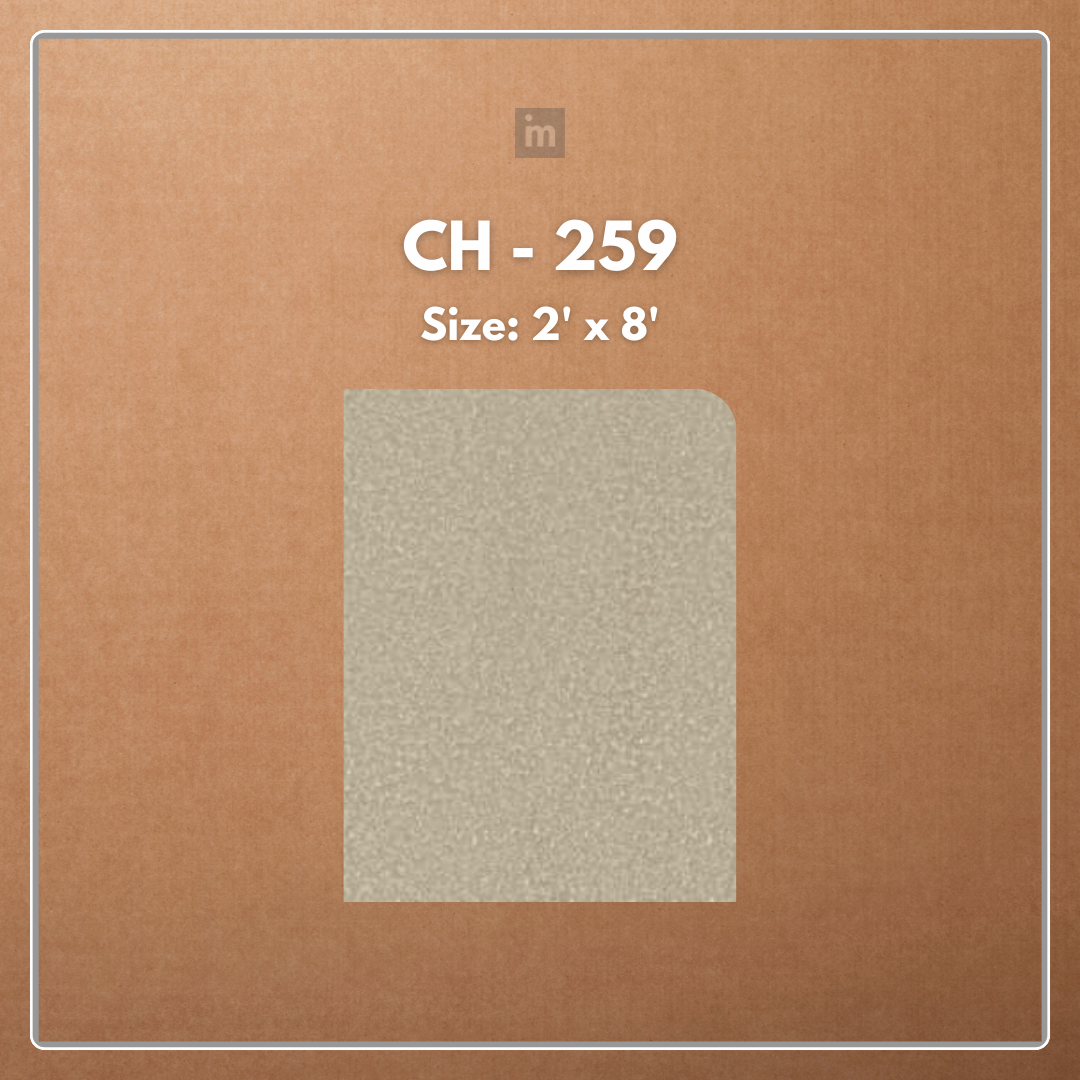 CH - 259 - 2 FT X 8 FT - DECORATIVE CHARCOAL PANELS - CHARCOLITE