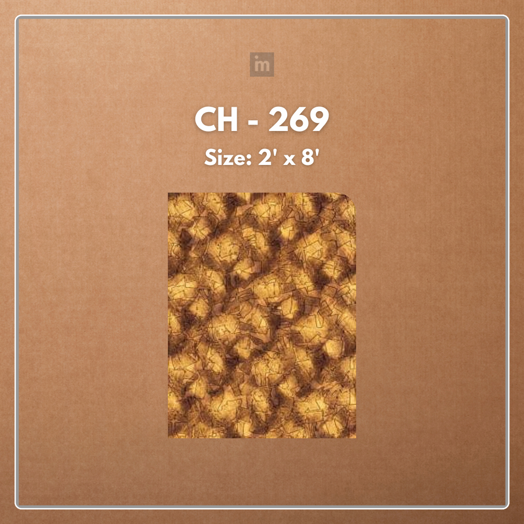 CH - 269 - 2 FT X 8 FT - DECORATIVE CHARCOAL PANELS - CHARCOLITE