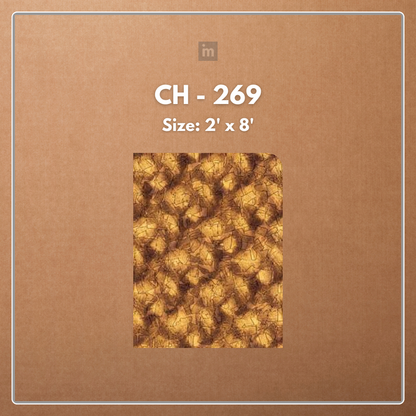 CH - 269 - 2 FT X 8 FT - DECORATIVE CHARCOAL PANELS - CHARCOLITE