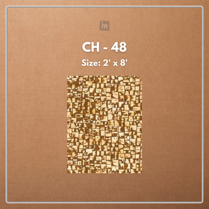 CH - 48 - 2 FT X 8 FT - DECORATIVE CHARCOAL PANELS - CHARCOLITE