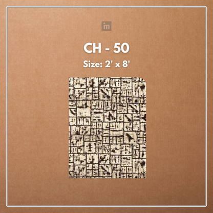 CH - 50 - 2 FT X 8 FT - DECORATIVE CHARCOAL PANELS - CHARCOLITE