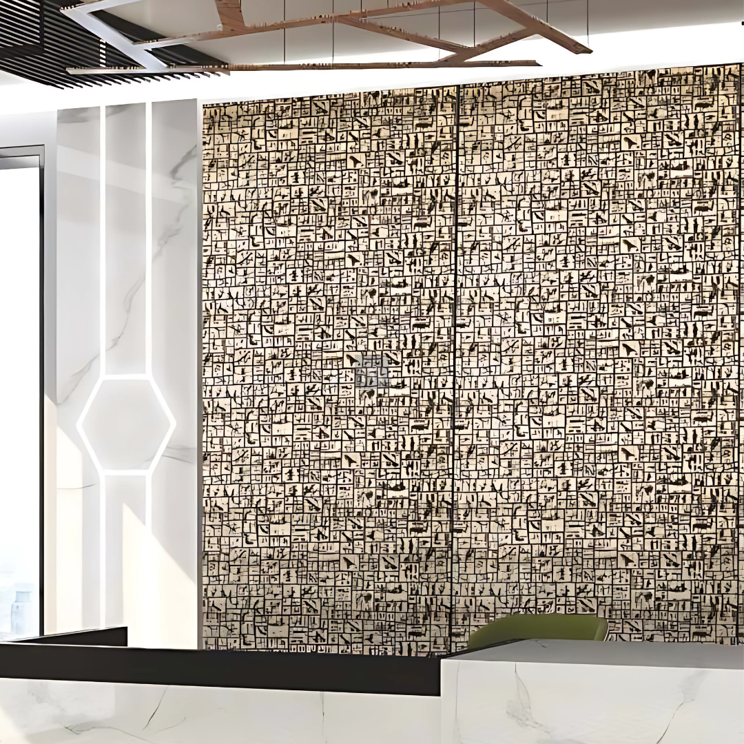 CH - 50 - 2 FT X 8 FT - DECORATIVE CHARCOAL PANELS - CHARCOLITE