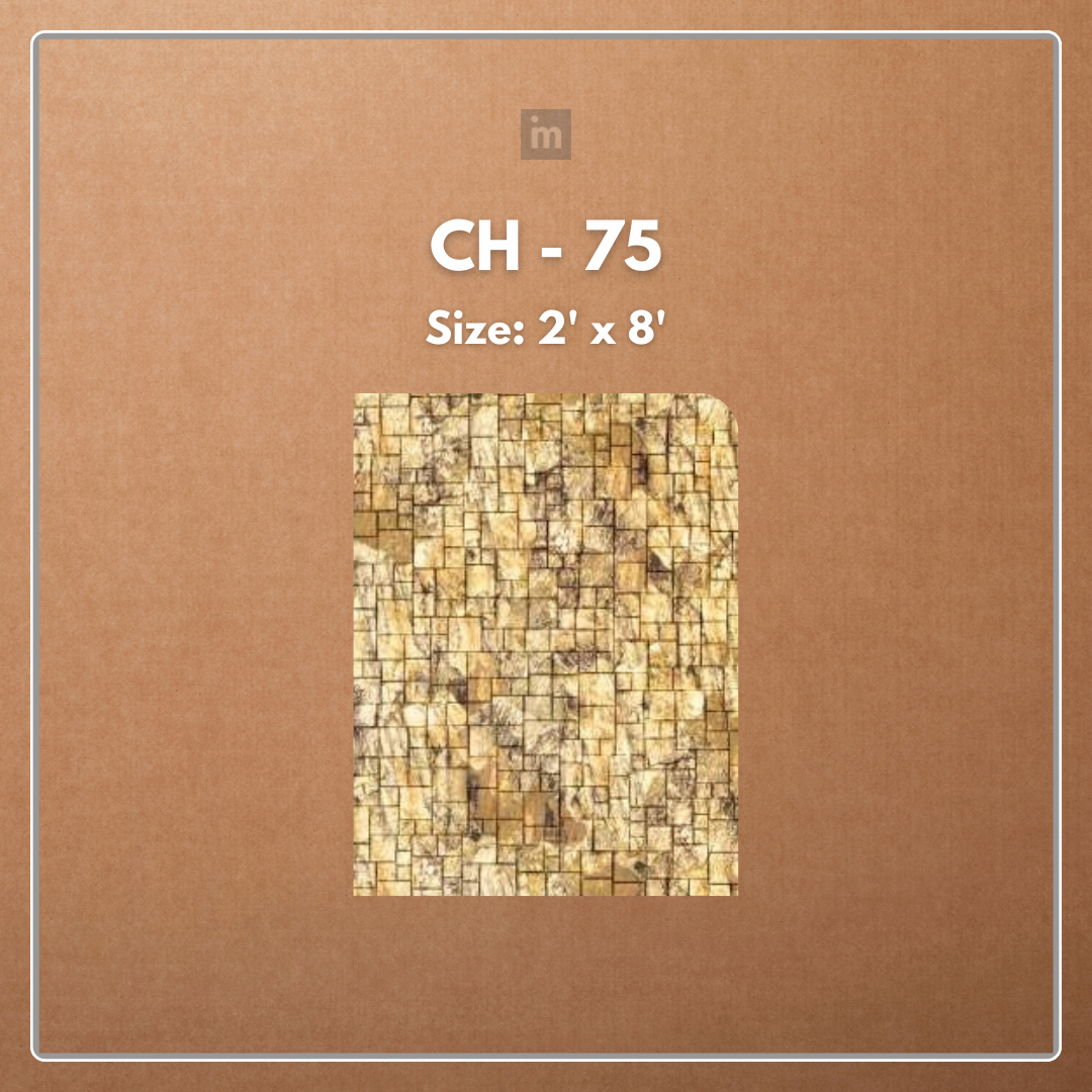 CH - 75 - 2 FT X 8 FT - DECORATIVE CHARCOAL PANELS - CHARCOLITE