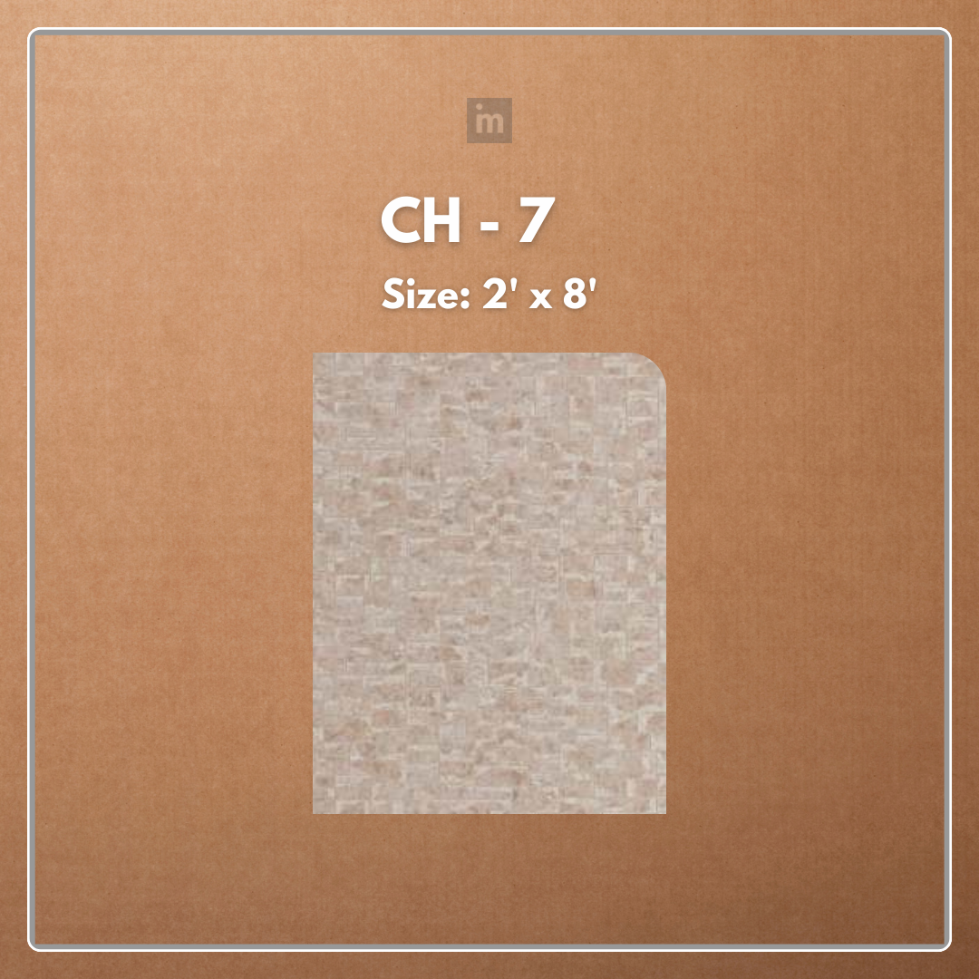 CH - 7 - 2 FT X 8 FT - DECORATIVE CHARCOAL PANELS - CHARCOLITE