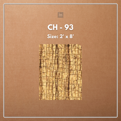CH - 93 - 2 FT X 8 FT - DECORATIVE CHARCOAL PANELS - CHARCOLITE