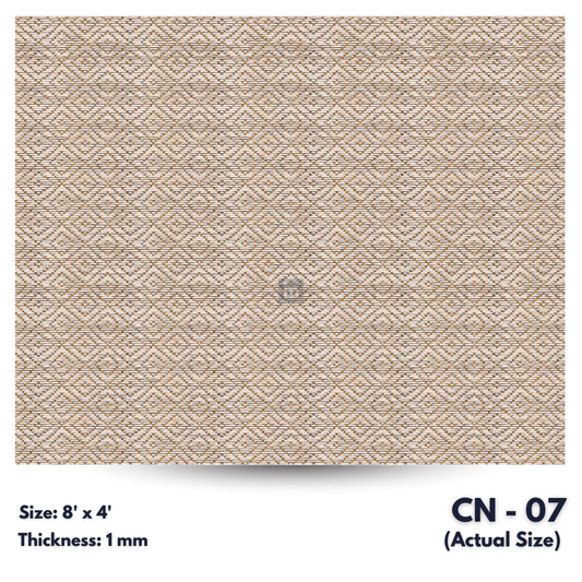 CN - 07 / CANE LAMINATE   / DECORATIVE LAMINATE /  1MM - 8FT x 4FT