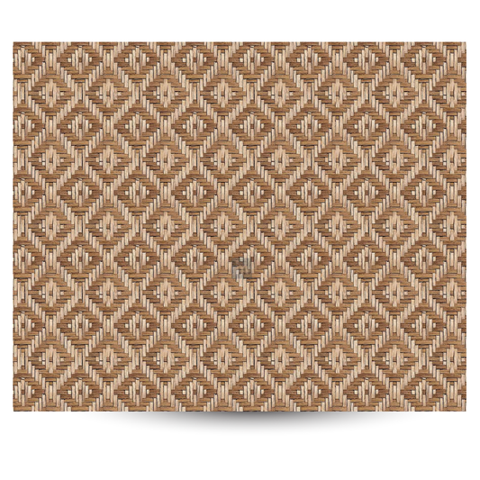 CN - 14 / CANE LAMINATE   / DECORATIVE LAMINATE /  1MM - 8FT x 4FT