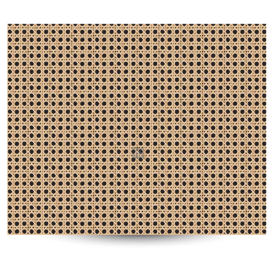 CN - 16 / CANE LAMINATE   / DECORATIVE LAMINATE /  1MM - 8FT x 4FT