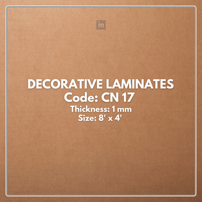 CN - 17 / CANE LAMINATE   / DECORATIVE LAMINATE /  1MM - 8FT x 4FT