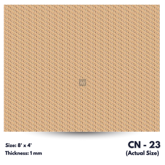 CN - 23 / CANE LAMINATE   / DECORATIVE LAMINATE /  1MM - 8FT x 4FT