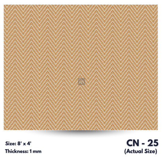 CN - 25 / CANE LAMINATE   / DECORATIVE LAMINATE /  1MM - 8FT x 4FT