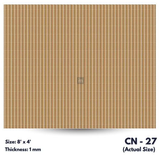 CN - 27 / CANE LAMINATE / DECORATIVE LAMINATE / 1MM - 8FT x 4FT