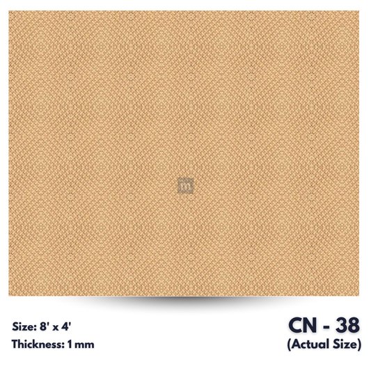 CN - 38 / CANE LAMINATE   / DECORATIVE LAMINATE /  1MM - 8FT x 4FT