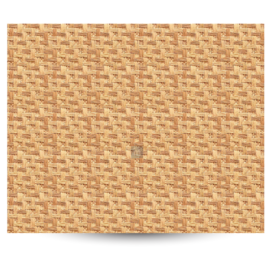 CN - 39 / CANE LAMINATE   / DECORATIVE LAMINATE /  1MM - 8FT x 4FT