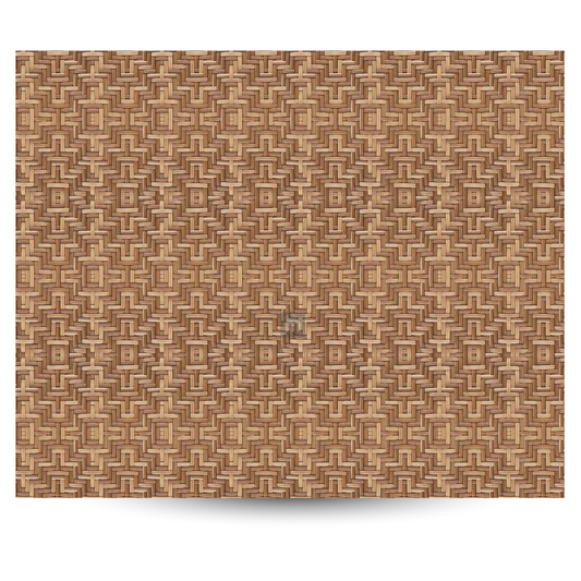 CN - 42 / CANE LAMINATE   / DECORATIVE LAMINATE /  1MM - 8FT x 4FT