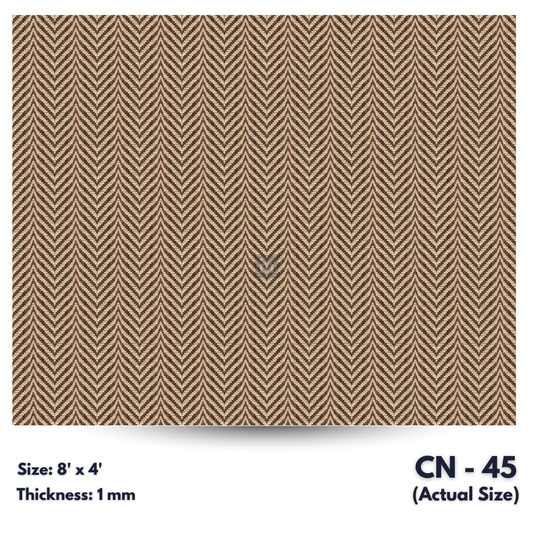 CN - 45 / CANE LAMINATE   / DECORATIVE LAMINATE /  1MM - 8FT x 4FT