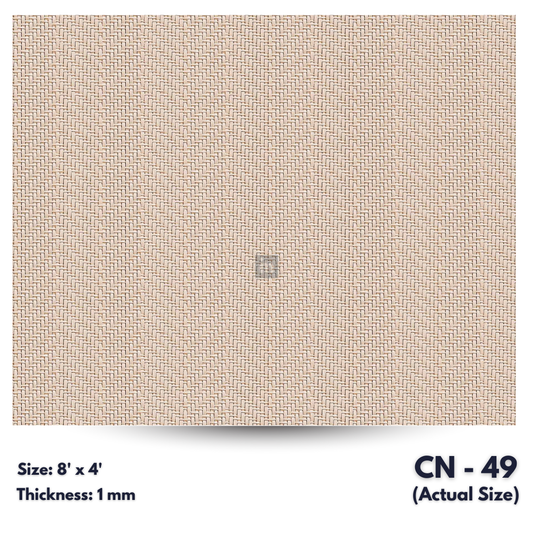 CN - 49 / CANE LAMINATE   / DECORATIVE LAMINATE /  1MM - 8FT x 4FT