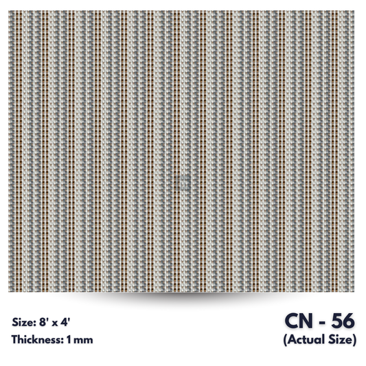 CN - 56 / CANE LAMINATE   / DECORATIVE LAMINATE /  1MM - 8FT x 4FT