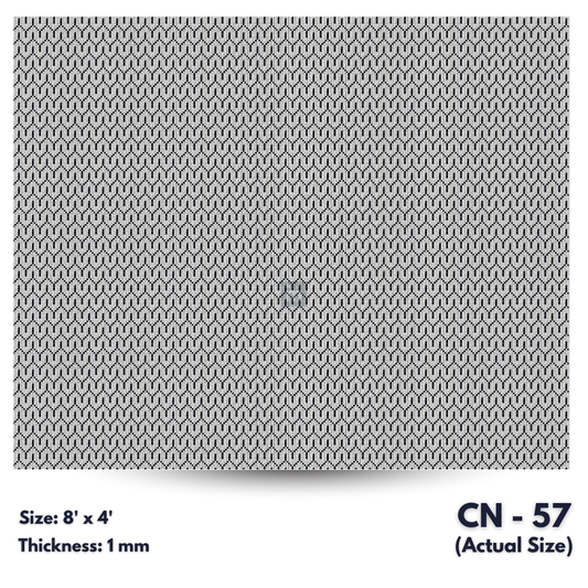 CN - 57 / CANE LAMINATE   / DECORATIVE LAMINATE /  1MM - 8FT x 4FT