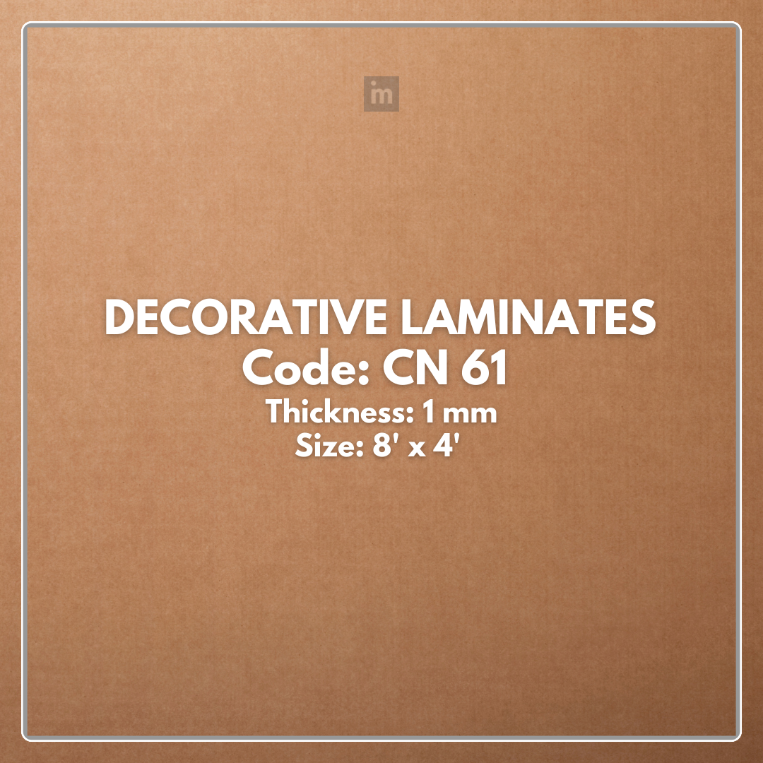 CN - 61 / CANE LAMINATE   / DECORATIVE LAMINATE /  1MM - 8FT x 4FT