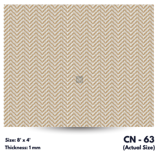 CN - 63 / CANE LAMINATE   / DECORATIVE LAMINATE /  1MM - 8FT x 4FT