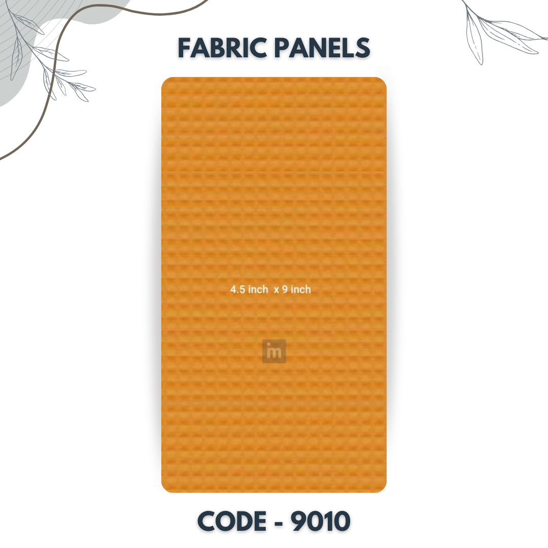 9010 - 4.5 X 9 INCH - LEATHER, FABRIC AND CORK SERIES -FURLITE - FABRIC PANEL