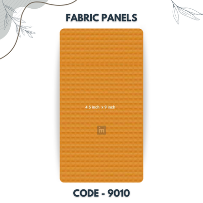 9010 - 4.5 X 9 INCH - LEATHER, FABRIC AND CORK SERIES -FURLITE - FABRIC PANEL