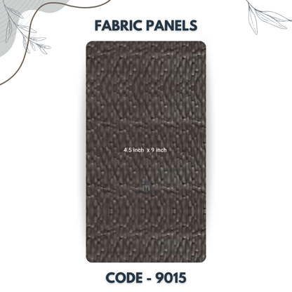 9015 - 4.5 X 9 INCH - LEATHER, FABRIC AND CORK SERIES -FURLITE - FABRIC PANEL