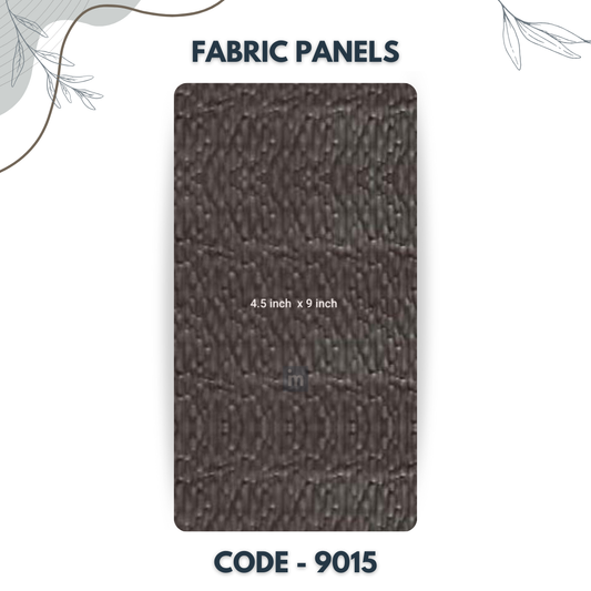 9015 - 4.5 X 9 INCH - LEATHER, FABRIC AND CORK SERIES -FURLITE - FABRIC PANEL