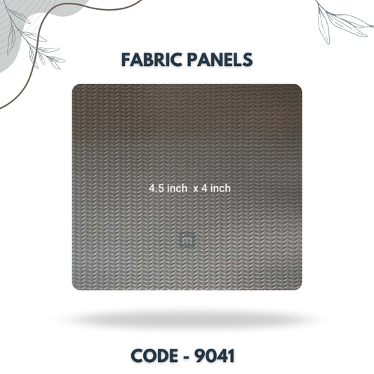 9041 - 4.5 X 4 INCH - LEATHER, FABRIC AND CORK SERIES -FURLITE - FABRIC PANEL