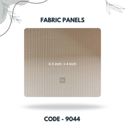 9044 - 4.5 X 4 INCH - LEATHER, FABRIC AND CORK SERIES -FURLITE - FABRIC PANEL