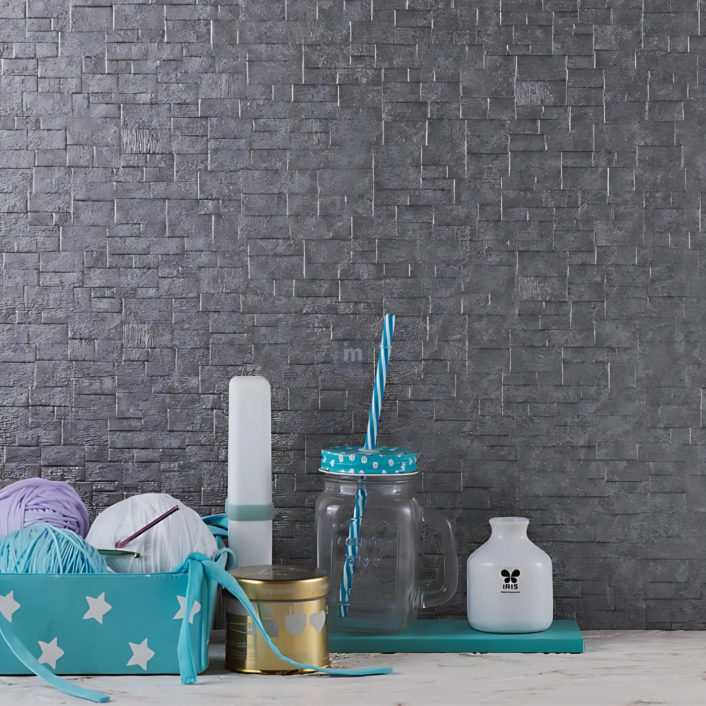 CT 12 - 8FT X 600MM X 4MM - CHARCO CHARM - DECORATIVE CHARCOAL PANELS