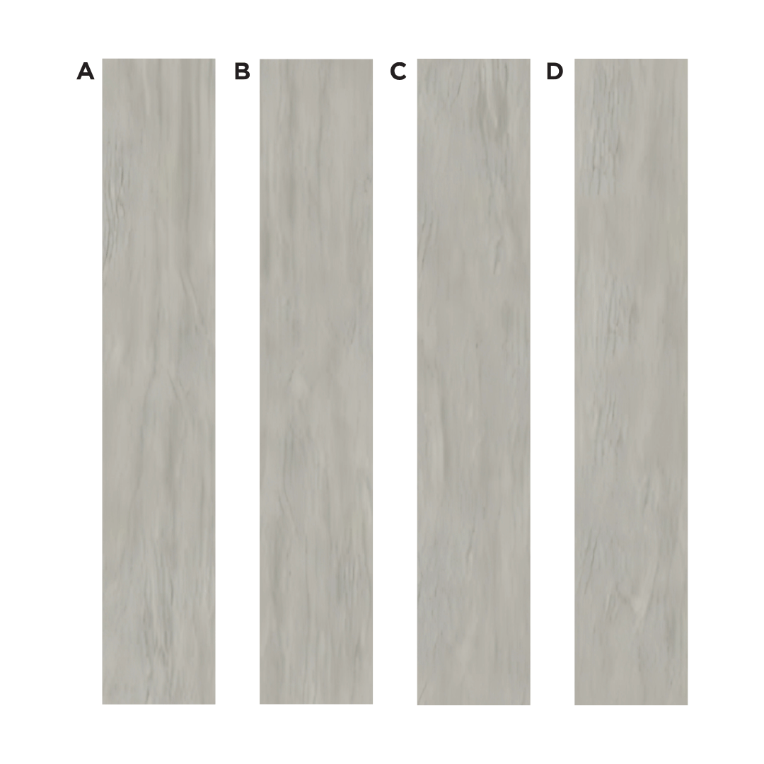 AC: HF000837 - CAMBREY GREY- STONE - BLISS COLLECTION - 8.86INCH X 48.03INCH X 4MM - CLICK N LOCK TILES - WELSPUN FLOORING