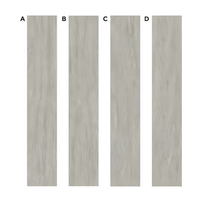 AC: HF000837 - CAMBREY GREY- STONE - BLISS COLLECTION - 8.86INCH X 48.03INCH X 4MM - CLICK N LOCK TILES - WELSPUN FLOORING