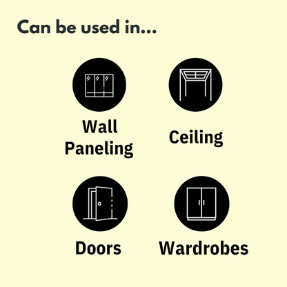 9501 / DURO STYLE PREMIUM LOUVERS / 8FT x 1FT